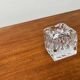 Mid-century glass candlestick by Kurt Wokan for Ingrid Glas, Germany, 1960s.