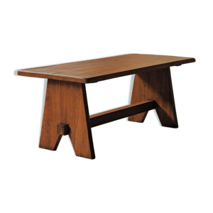 Table de repas Brutaliste - vers 1980
