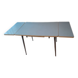 Table formica bleue
