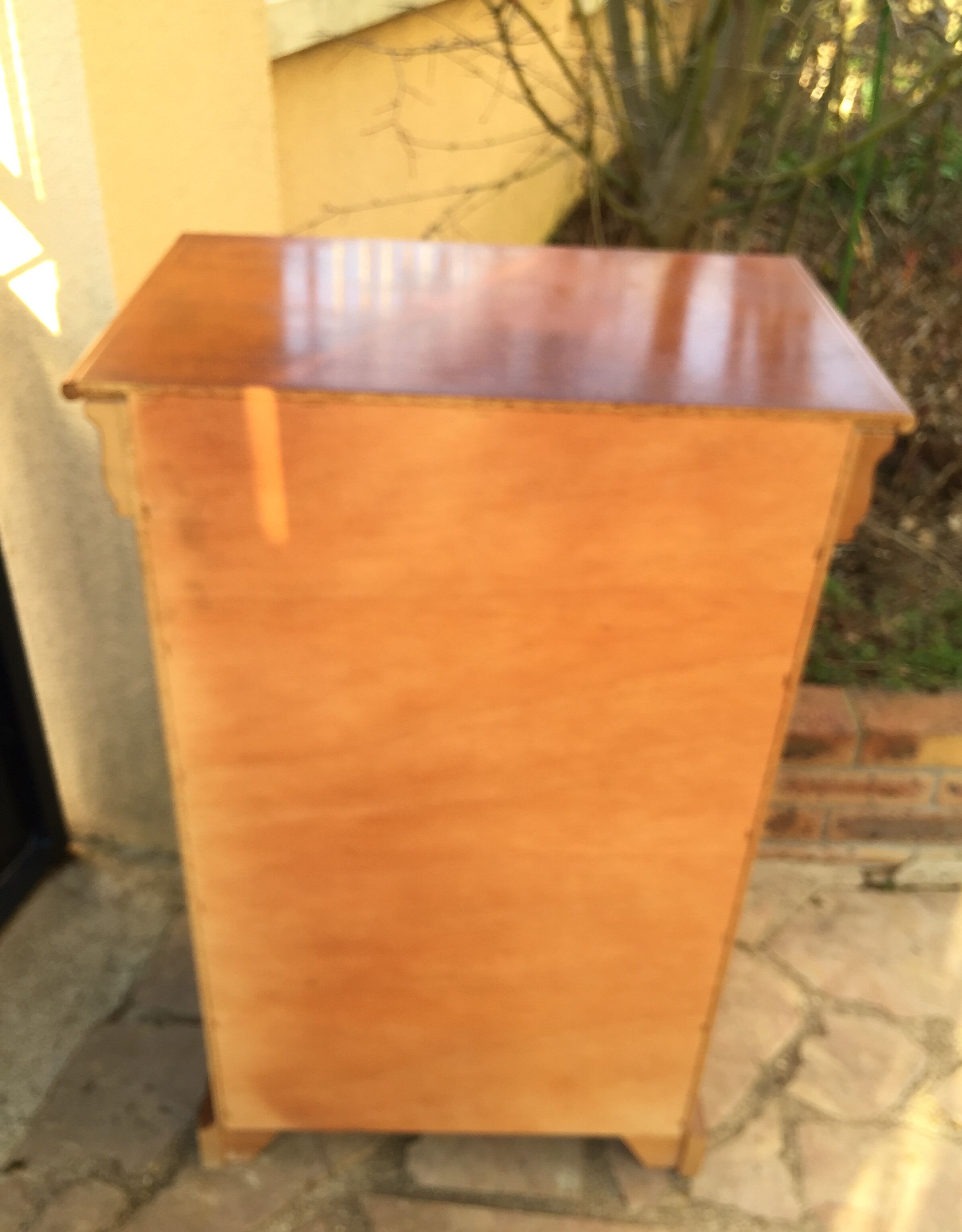 Chest 5 drawers in Cherry