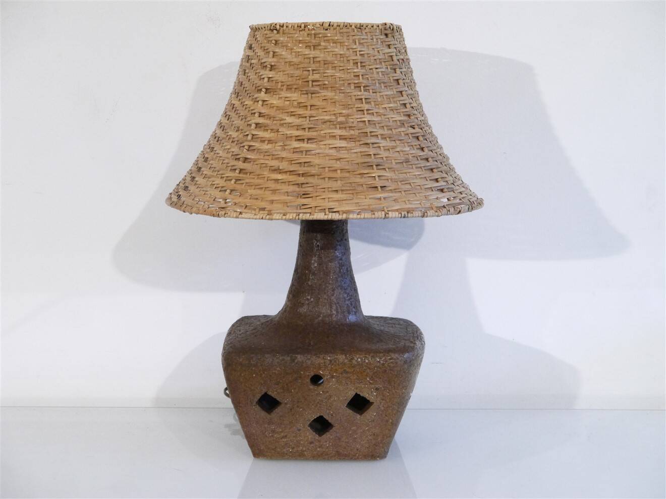 Pyrite ceramic lamp 1960