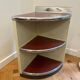 Formica and Vintage Metal Corner Cabinet (50-60)