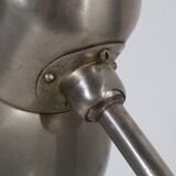 Chrome metal desk lamp  manufactured by Daalderop in the Netherlands 1930