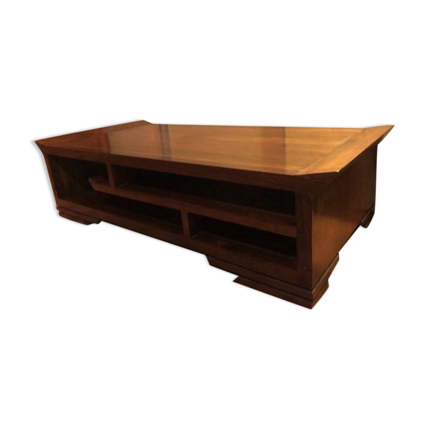Table basse en bois massif