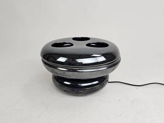 Unique ceramic table lamp from Italy