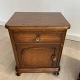 Pair of chippendale art deco bedsides