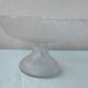 Crystal bowl on a pedestal