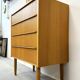 Oak Drawer Cabinet, Denmark, 1970s, Mid-Century, Vintage