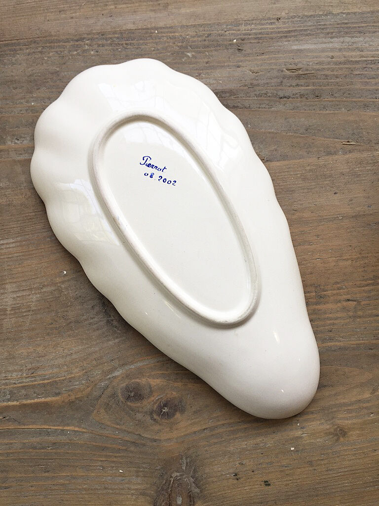 "Seashell" ceramic ravier