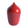 Red glazed ceramic vase by Paco, Belgium 1960s