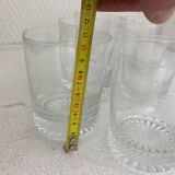 Lot 5 verres cristal ancien