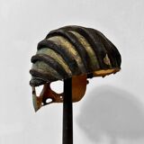 Theater Mask in Treated Leather by Wolfgang Utzt for Theater Play Ragtime, 1992