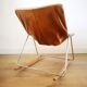 Fauteuil G1 de Pierre Guariche en cuir cognac