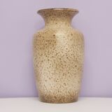 vintage taupe speckled West Germany vase Scheurich