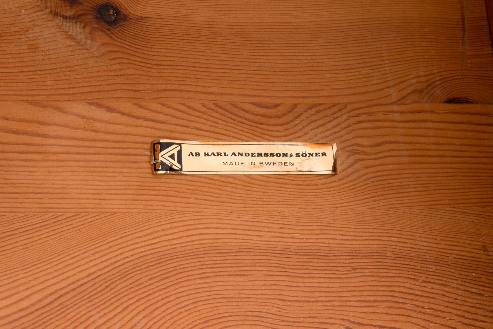 Set of 6 pine chairs by Roland Wilhelmsson for Karl Andersson & Söner Sweden 1960