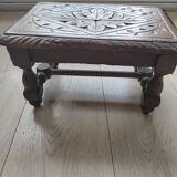 19th century oak stool