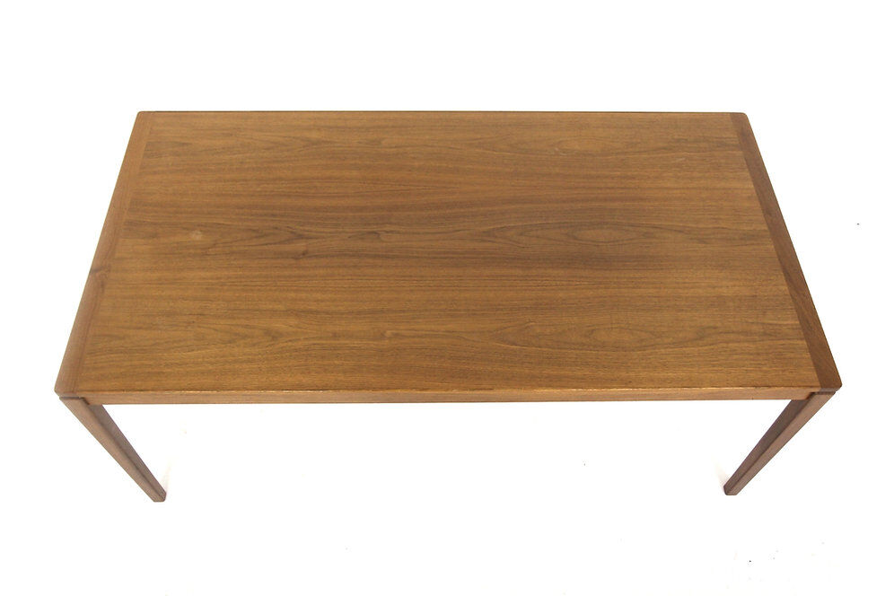 Scandinavian coffee table in walnut, Sweden, 1960