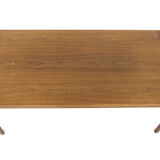 Scandinavian coffee table in walnut, Sweden, 1960