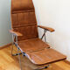 Deck chair Maule Marga Italy 70s