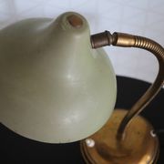 Lampe à poser laiton verte 420mm