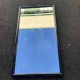Large black wood mirror 116 x 64