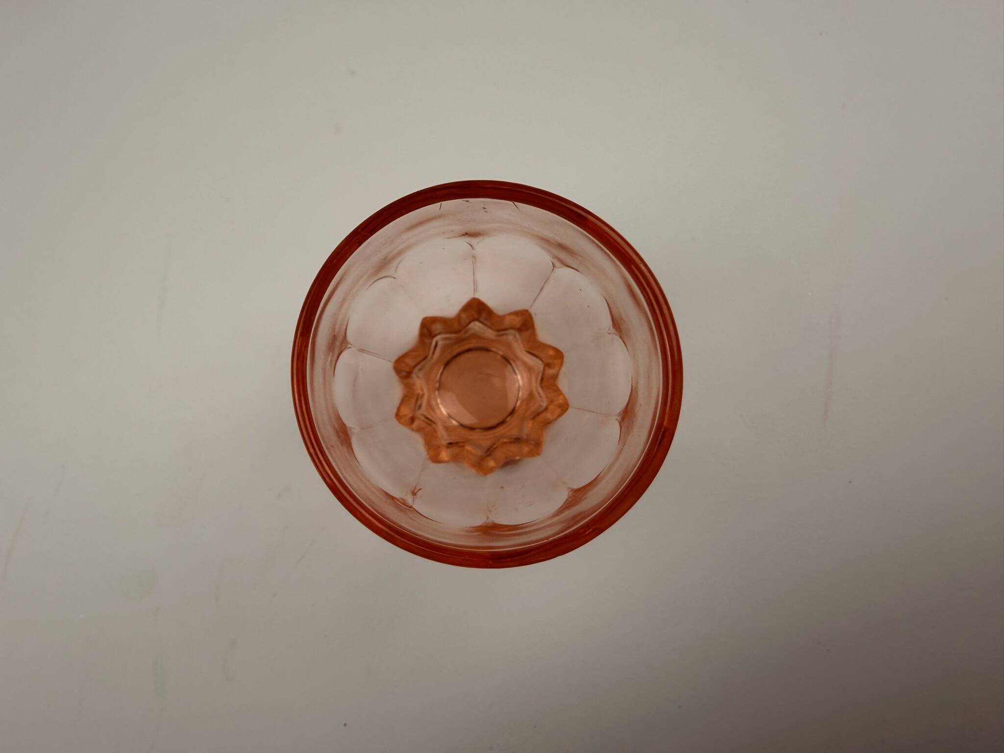 4 verres rose