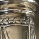 pair of Victorian style silver-plated candlesticks