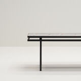 Ceramic tile sidetable, Germany 1960s.