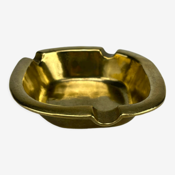 Vintage brass ashtray