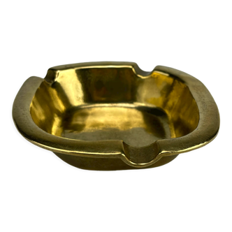 Vintage brass ashtray