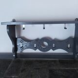 Wall coatrack with shelf