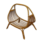 Bamboo magazine rack