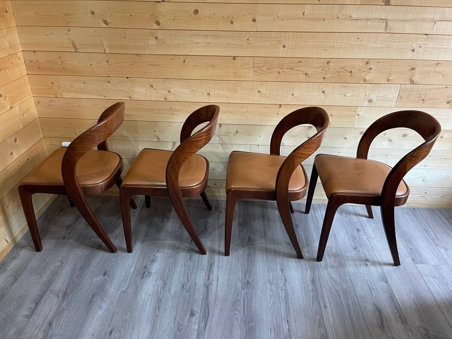 4 chaises Gondoles Baumann
