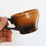 Tasses en grès x5 grès France
