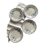 4 assiettes St Amand Régence