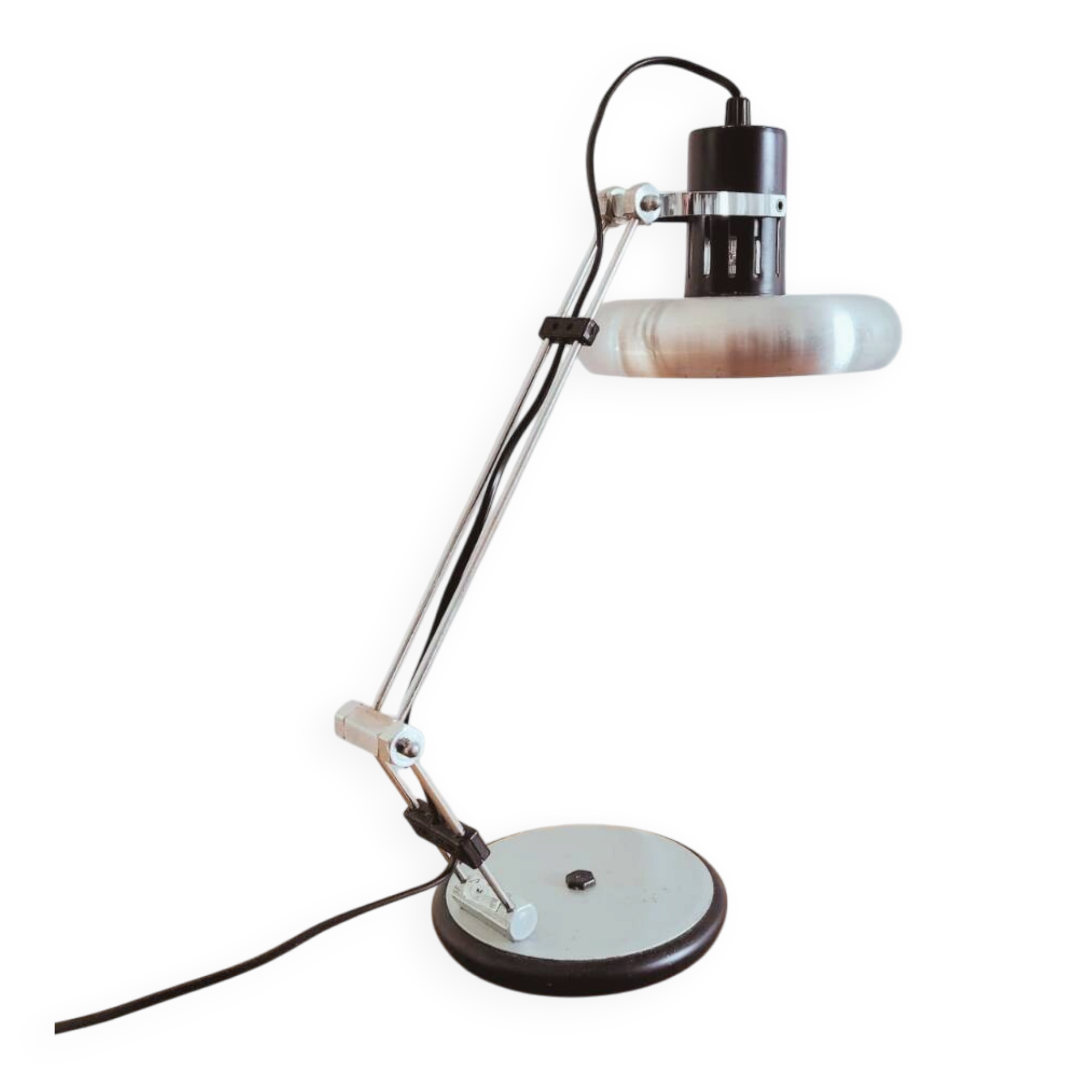 Aluminor desk/architect's lamp, 1970s