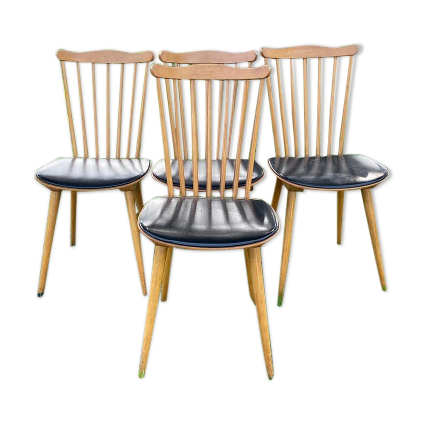 Set of 4 Baumann chairs
