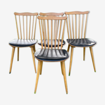 Set of 4 Baumann chairs