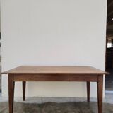 Antique rustic farmhouse table made in the 1900s - 1.54m