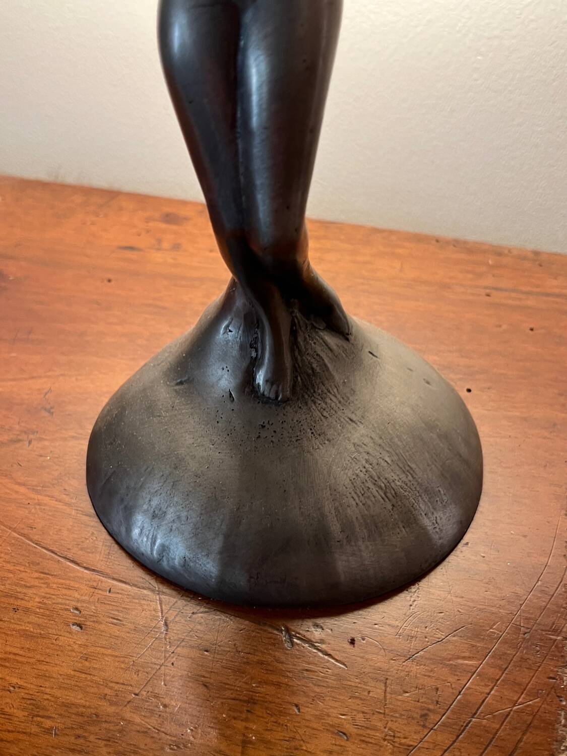 Lampe « éventail » art nouveau