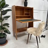 Scandinavian secretary with compass feet