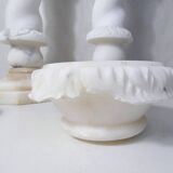 pair of alabaster columns