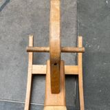 Mid-century wooden rocking horse, 1960s