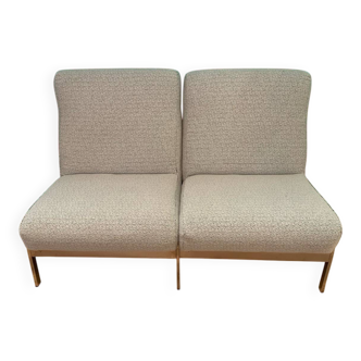 Banquette Chauffeuse Vintage Space Age
