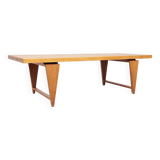 Table basse llum Wikkelsø en chêne modèle Ml 115 pour a/S Mikael Laursen, 1960s