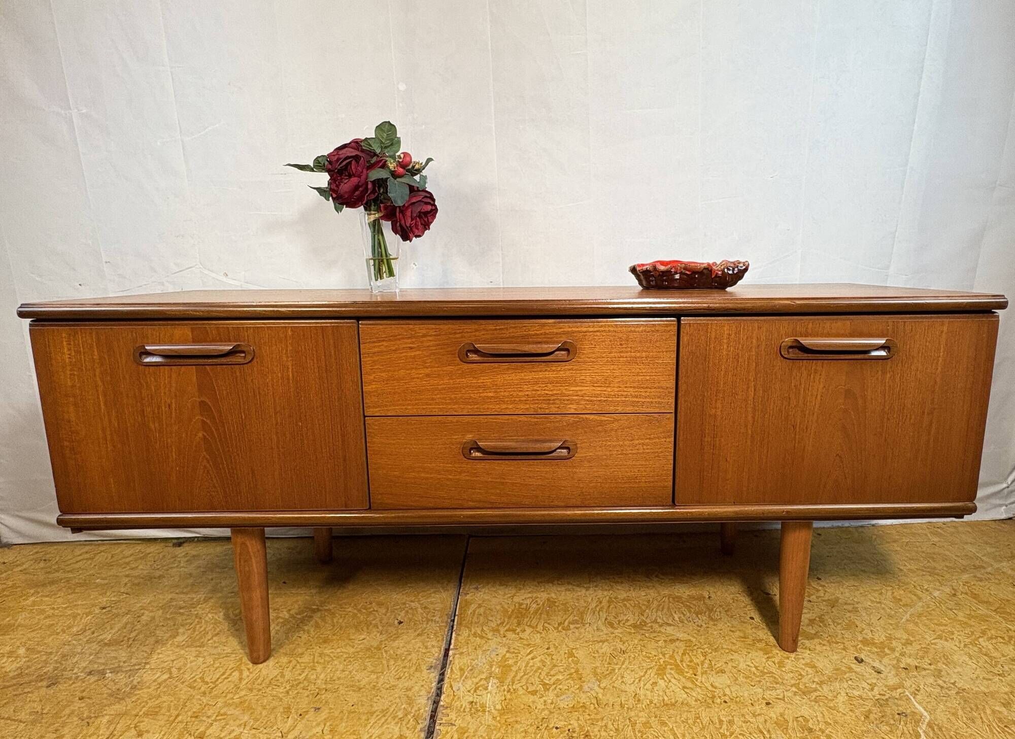 Mid-Century Retro Vintage Teak Sideboard by G Plan 1960s  Scandinavian Infl