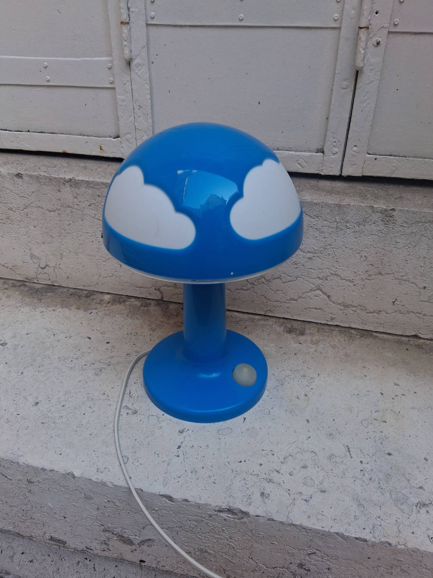 Lampe champignon nuages Skojig années 90