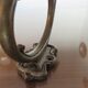 4 hooks Art Nouveau bronze