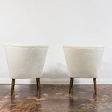 Cocktail vintage armchairs, Germany, 1950’s, set of 2