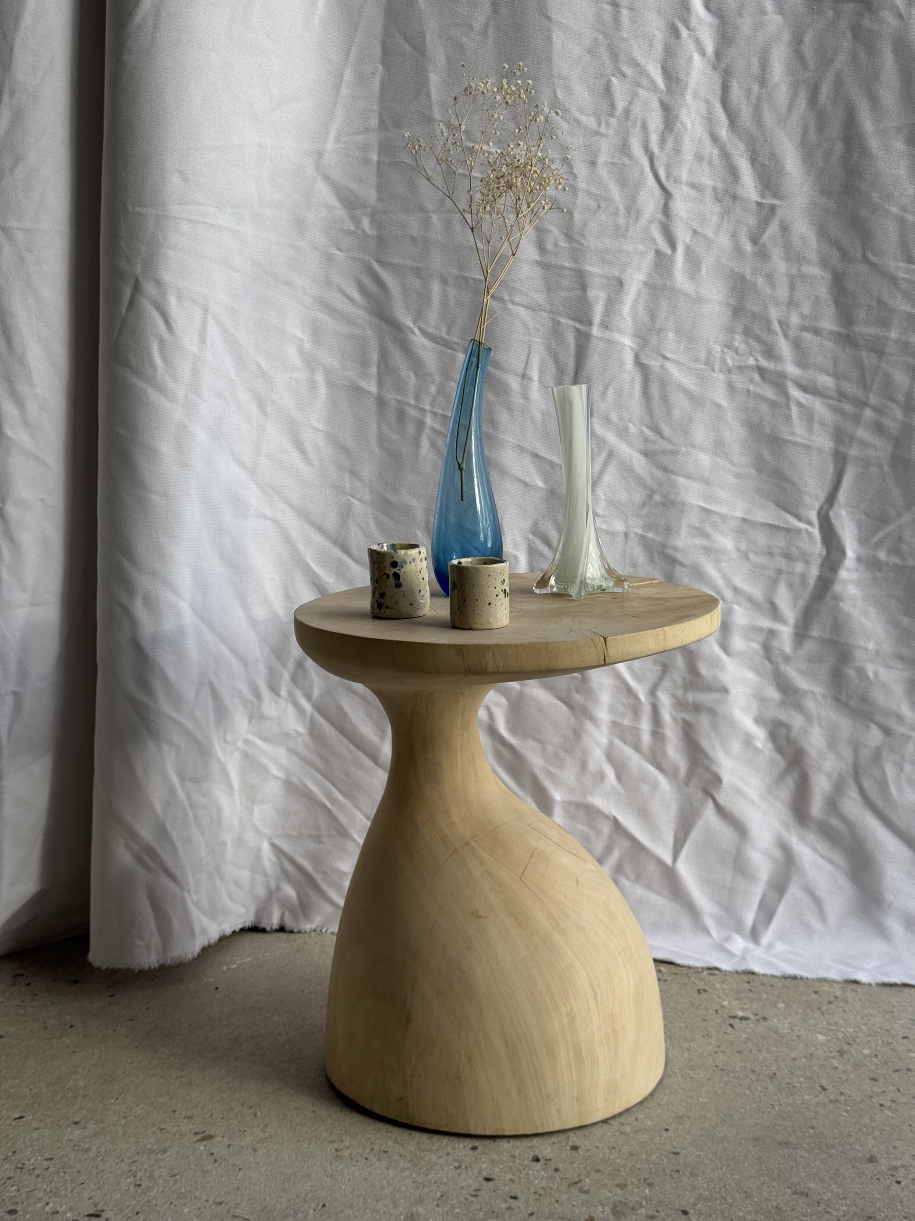 Blue soliflore vase H25 D7